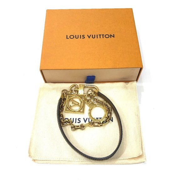 LOUIS VUITTON M69553 Monogram Reverse Chaine Dauphine Keychain/Key Ring Charm...